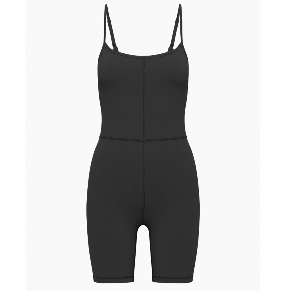 Aritzia Wilfred Free Black Divinity 7” Romper - XS